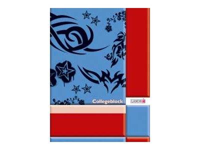 ELBA - Landré - Collegeblock - A4 Plus - 80 Blatt - liniert