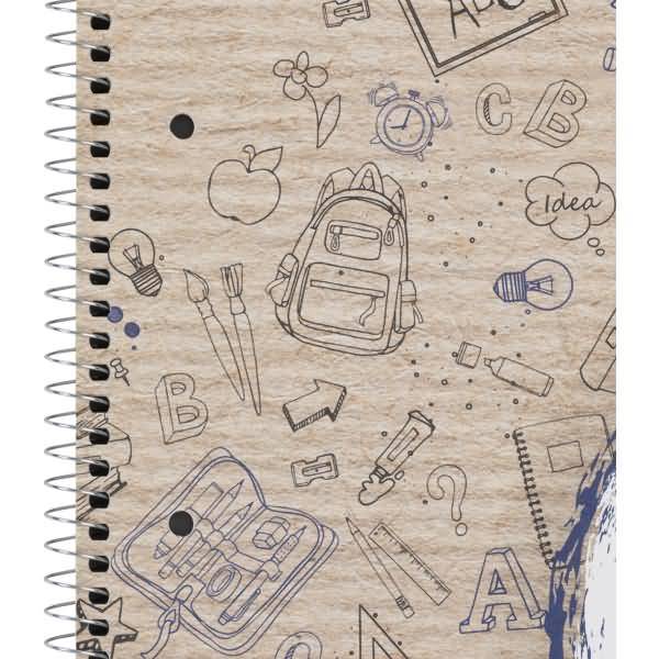 Collegeblock Recycling A4+ 80 Blatt 70 g/qm 4-fach gelocht liniert