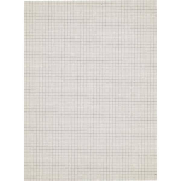 Notizblock Recycling mit Deckblatt A4 50 Blatt 60 g/qm kariert