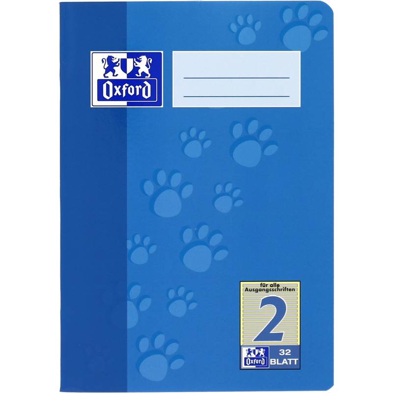Oxford Schulheft, DIN A5, Lineatur 2 / liniert, 32 Blatt
