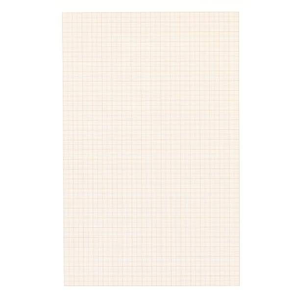 Millimeterblock A4 25 Blatt 80 g/qm Linienfarbe rot