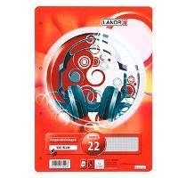 Landré Ringbucheinlage 100050461 A4 70g kariert 100 Bl./Pack. - 70 g/m² - 70 g/m