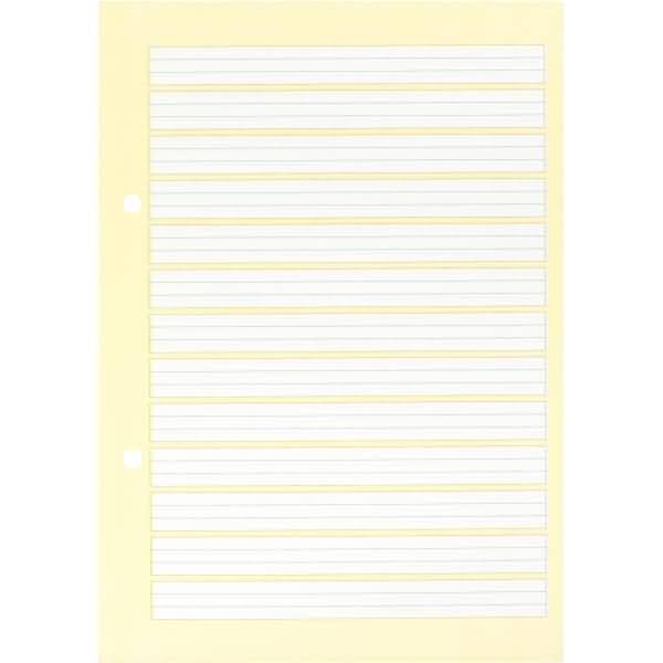 Schulblock A5 50 Blatt 80 g/qm 2-fach gelocht Lineatur 2