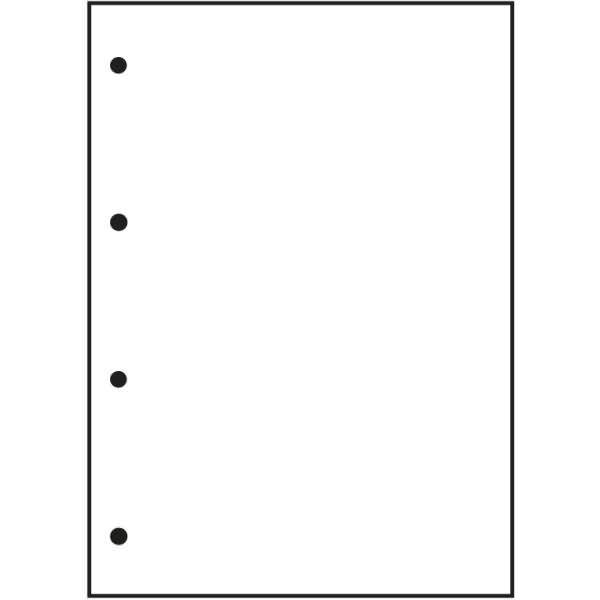 Ringbucheinlagen A4 50 Blatt 70 g/qm 4-fach gelocht Lineatur 20