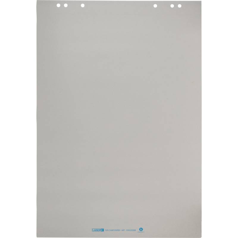 LANDRÉ Flip-Chart-Block, 20 Blatt, blanko, 650 x 980 mm