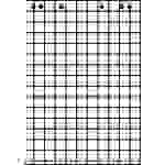 LANDRÉ Flip-Chart-Block, 20 Blatt, kariert / blanko