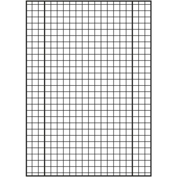 Kanzleipapier Office A3/A4 80 g/qm kariert mit Doppelrand VE=250 Bogen