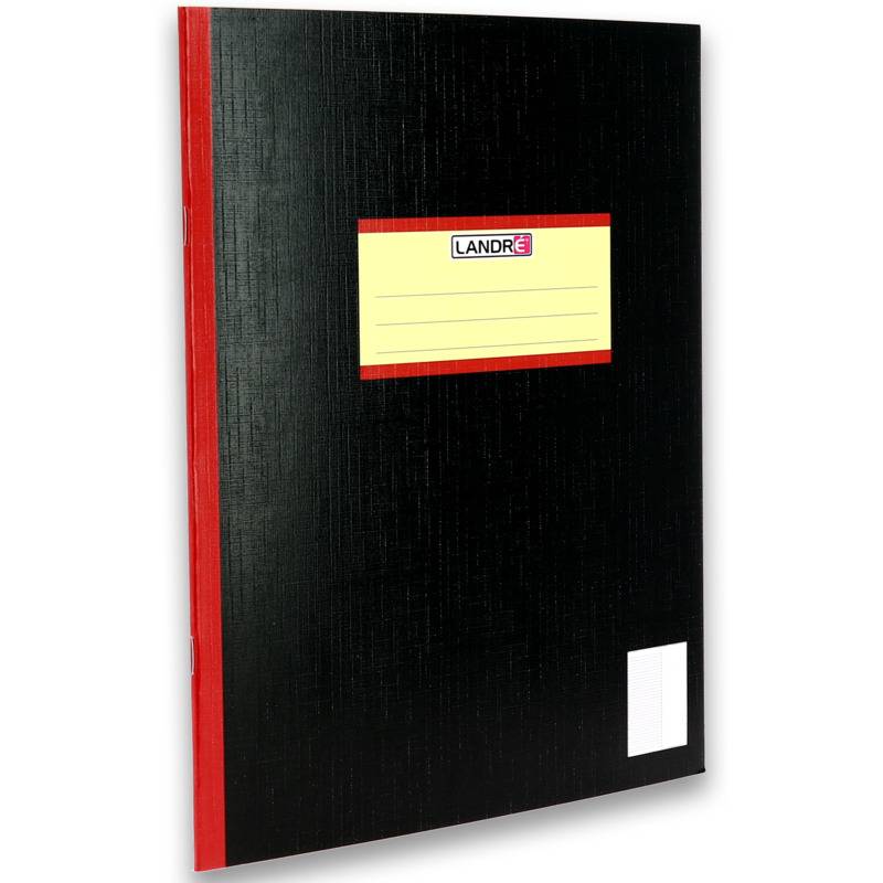 LANDRÉ Oberschulheft DIN A4, liniert, 9cm weißer Rand rechts