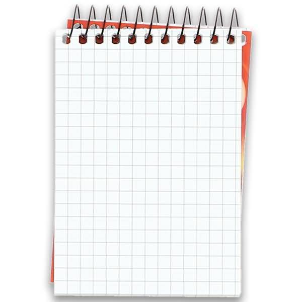 Spiralnotizblock A7 40 Blatt 70 g/qm kariert