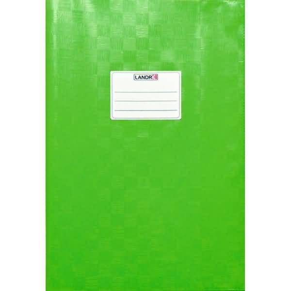 Heftschoner A4 geprägt (Bast) hellgrün