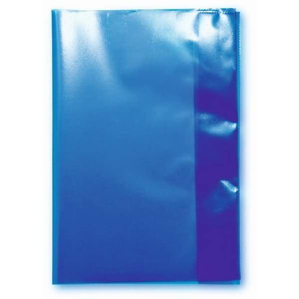 Heftschoner A4 transparent blau
