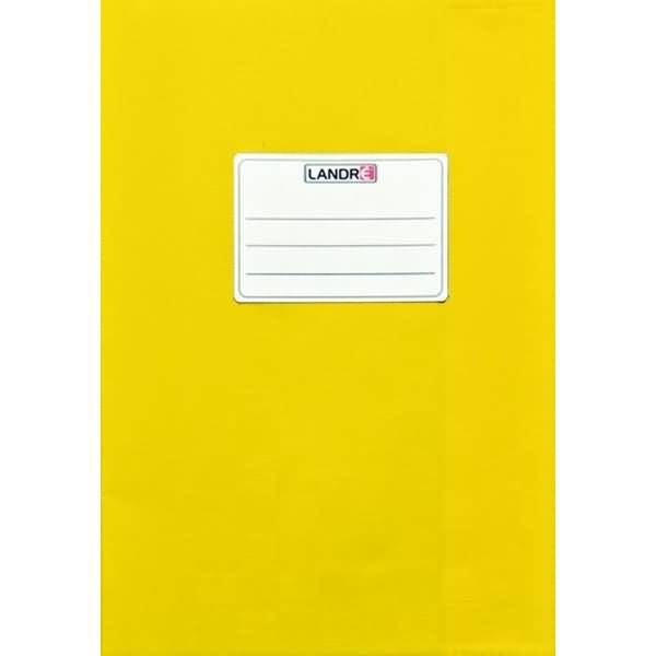 Heftschoner A5 geprägt (Bast) gelb