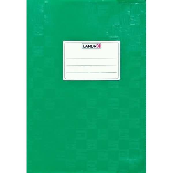 Heftschoner A5 geprägt (Bast) grün