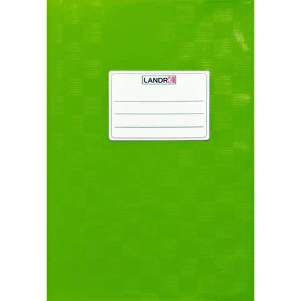 Heftschoner A5 geprägt (Bast) hellgrün