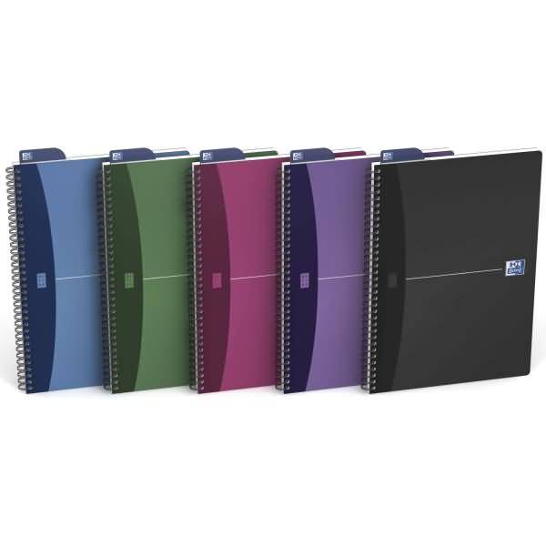 Spiralbuch Office Optik Paper 90 g/qm A4 7mm liniert 90