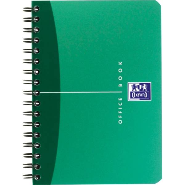 Spiralbuch Office Optik Paper 90 g/qm A6 5mm kariert 90