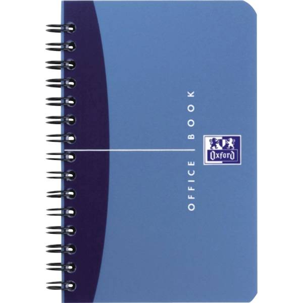 Spiralbuch Office Optik Paper 90 g/qm A6 5mm kariert 90