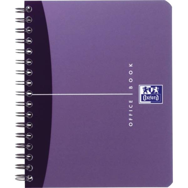 Spiralbuch Office Optik Paper 90 g/qm A6 5mm kariert 90