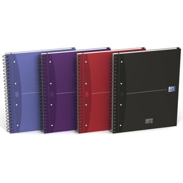 European Book Office extra stabiler Deckel 7mm liniert A4+ 120