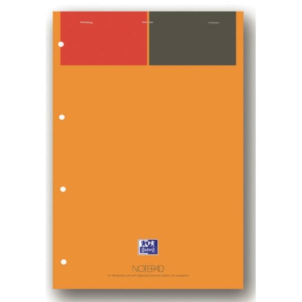 Notepad Optik Paper 80 g/qm A4+ 6mm liniert 80