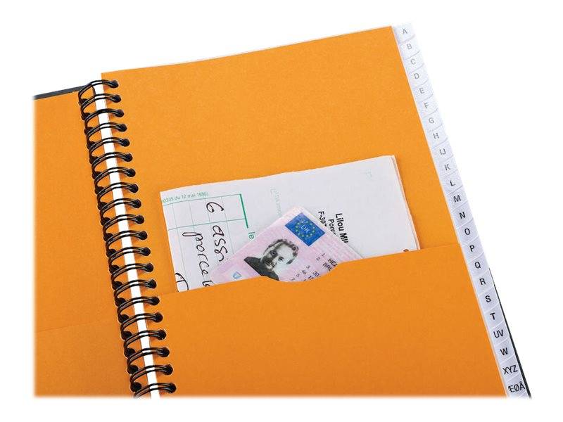 ELBA - Oxford - Adressbuch - drahtkammgebunden - A5 (148 x 210 mm)