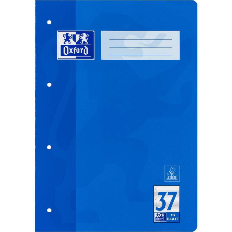 ELBA Oxford School - Übungsheft - A4 - 16 Blatt