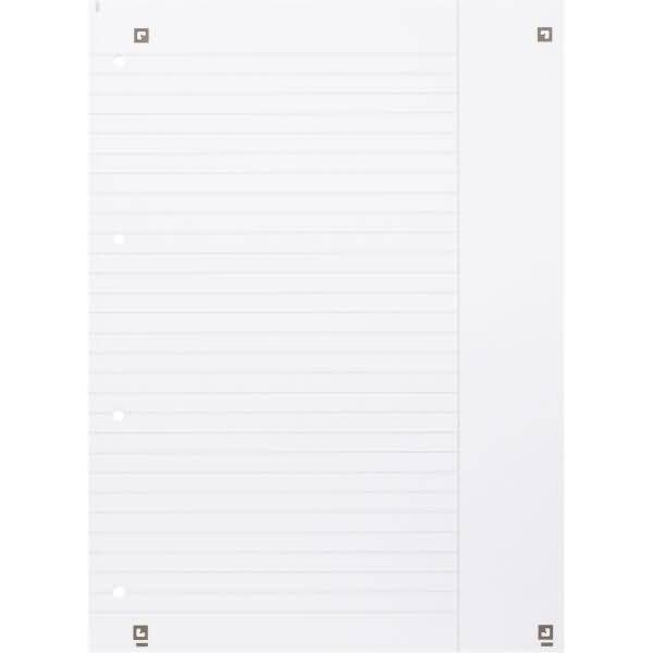 Oxford 100050355 - A4 - 90 g/m² - Lineatur 25 (liniert mit breitem - weißem Rand