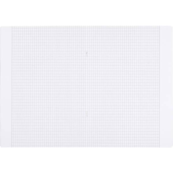 Schulheft A4 16 Blatt 80 g/qm Lineatur 8F (rautiert mit weißem Rand)
