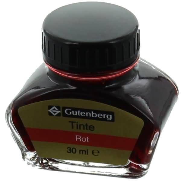 Füllhaltertinte 30ml rot