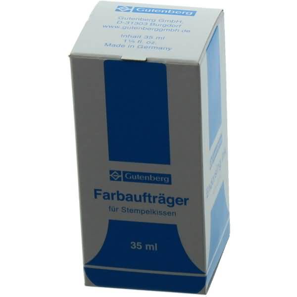 Stempelfarbe ohne Öl 35ml blau