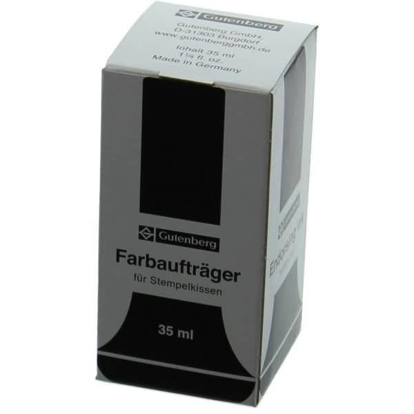 Stempelfarbe ohne Öl 35ml schwarz