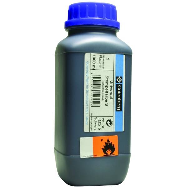 Stempelfarbe Universal S 1l schwarz