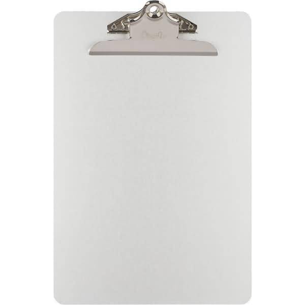 Klemmbrett A4 Aluminium mit Hängeloch