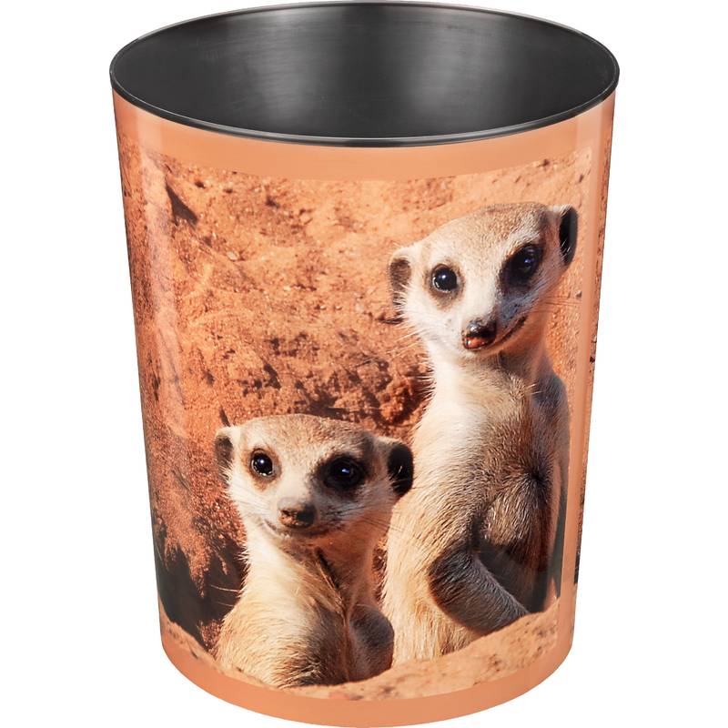 Läufer Papierkorb Erdmännchen, 13 Liter, PP