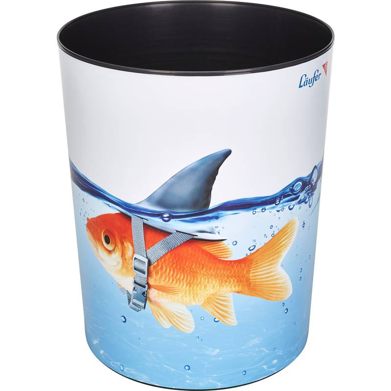 Läufer Papierkorb Goldhai