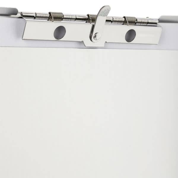 Formularhalter A-Holder A4 Aluminium mit Fach und Zwischenlage