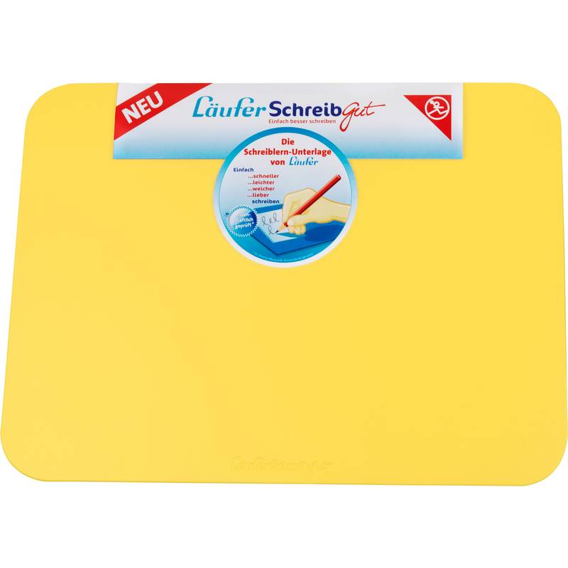 Läufer SchreibGut Schreiblernunterlage, Farbe: sonnengelb