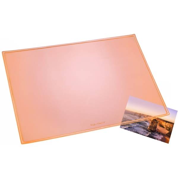 Schreibunterlage Durella Transluzent 40x53 cm orange