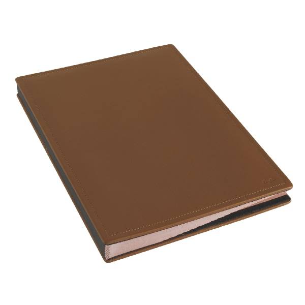 Unterschriftenmappe Scala Leder cognac
