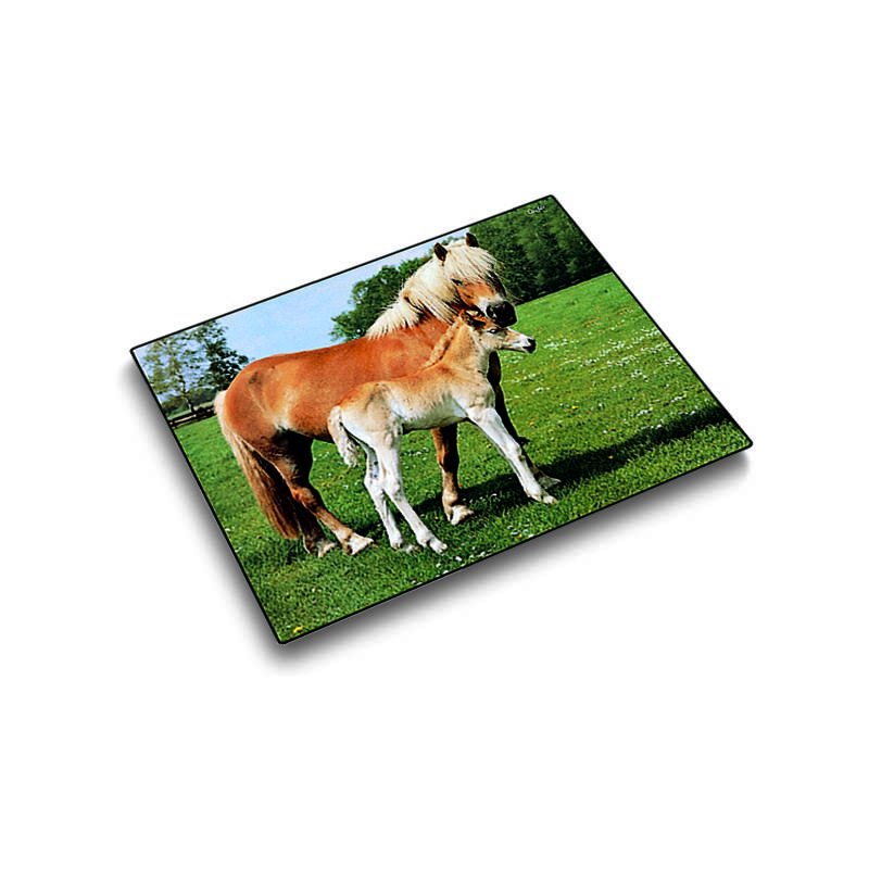 Läufer Schreibunterlage Pferd und Fohlen, 400 x 530 mm