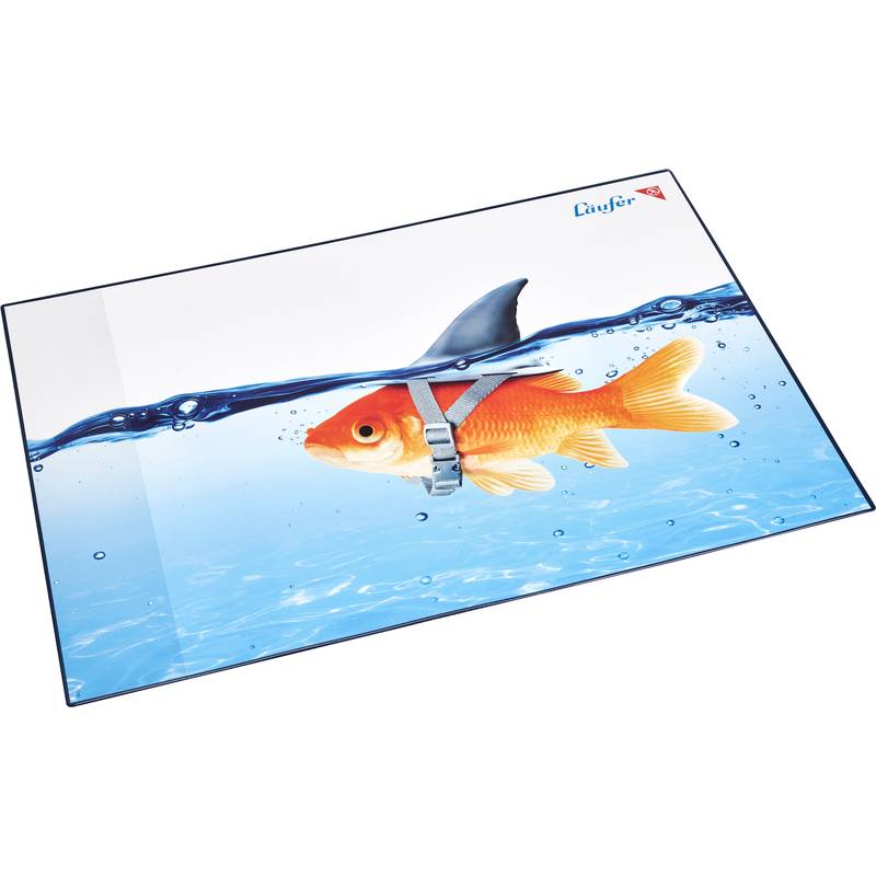 Läufer Schreibunterlage Goldhai, 400 x 530 mm