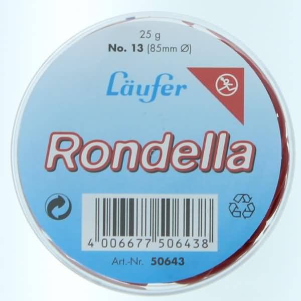 Gummiringe Rondella Nr. 13/85mm rot 25g