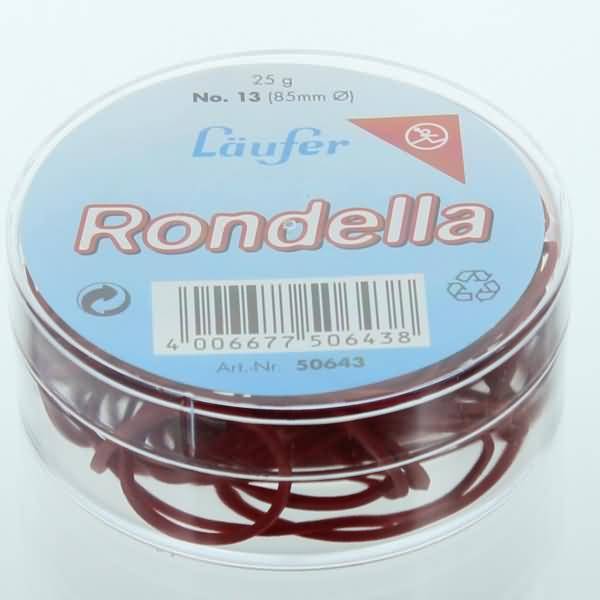 Gummiringe Rondella Nr. 13/85mm rot 25g