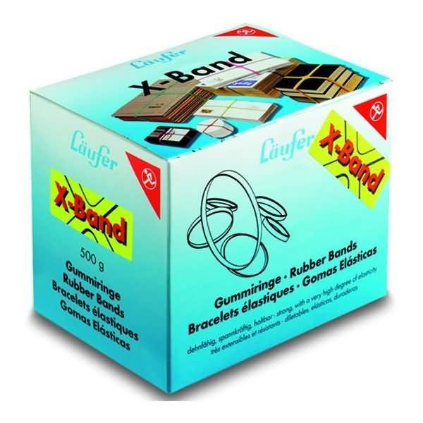 Gummibänder X-Band 150x11mm/100mm bunt sortiert 500g