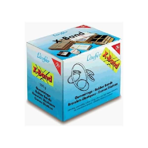 Gummibänder X-Band 80x11mm/50mm bunt sortiert 500g