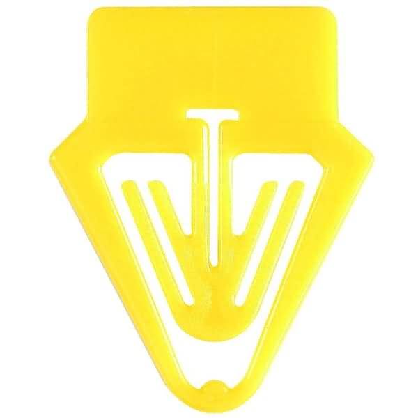 Kartenreiter 25mm VE=100 Stück gelb