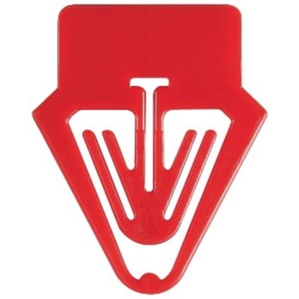 Kartenreiter 40mm VE=10 Stück rot