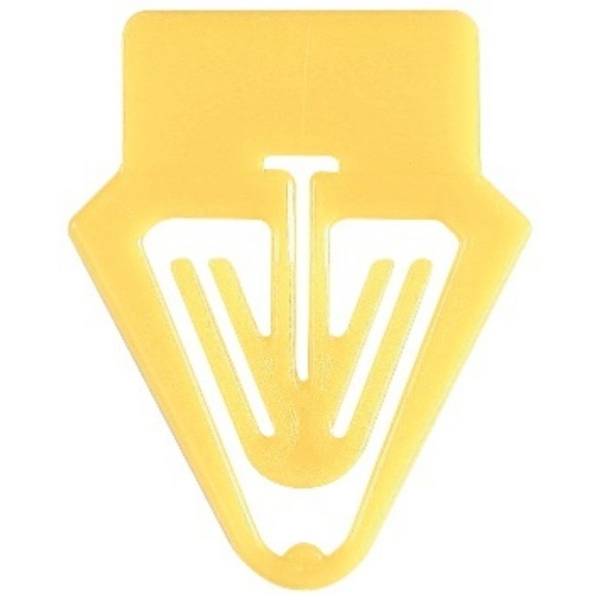 Kartenreiter 25mm VE=15 Stück gelb