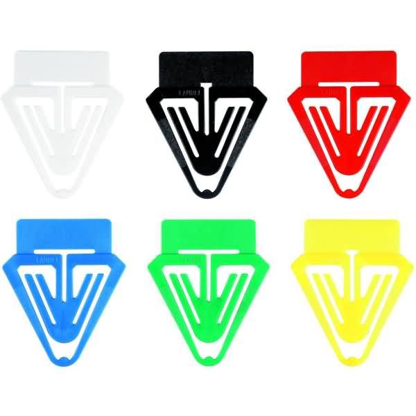 Kartenreiter 40mm VE=1000 Stück Grundfarben sortiert