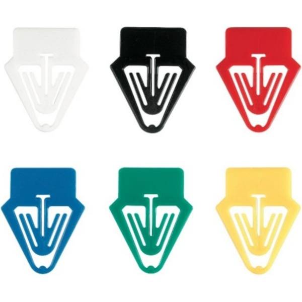 Kartenreiter 40mm VE=10 Stück Grundfarben sortiert